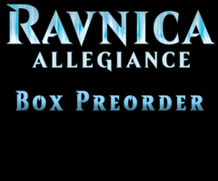 *TVG in store Ravnica Allegiance Box preorder - NO Store Credit*